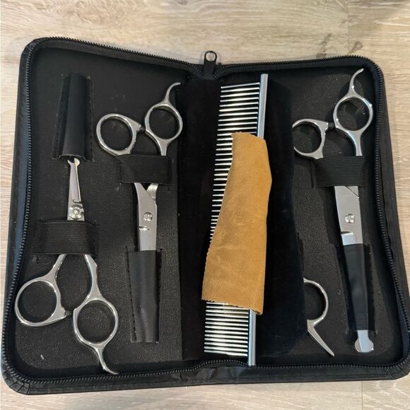 NEW Pet Grooming Kit in storage pouch - Picture 1 of 5